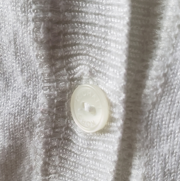 MK Signature V-neck Cardigan - Picture 3 of 6